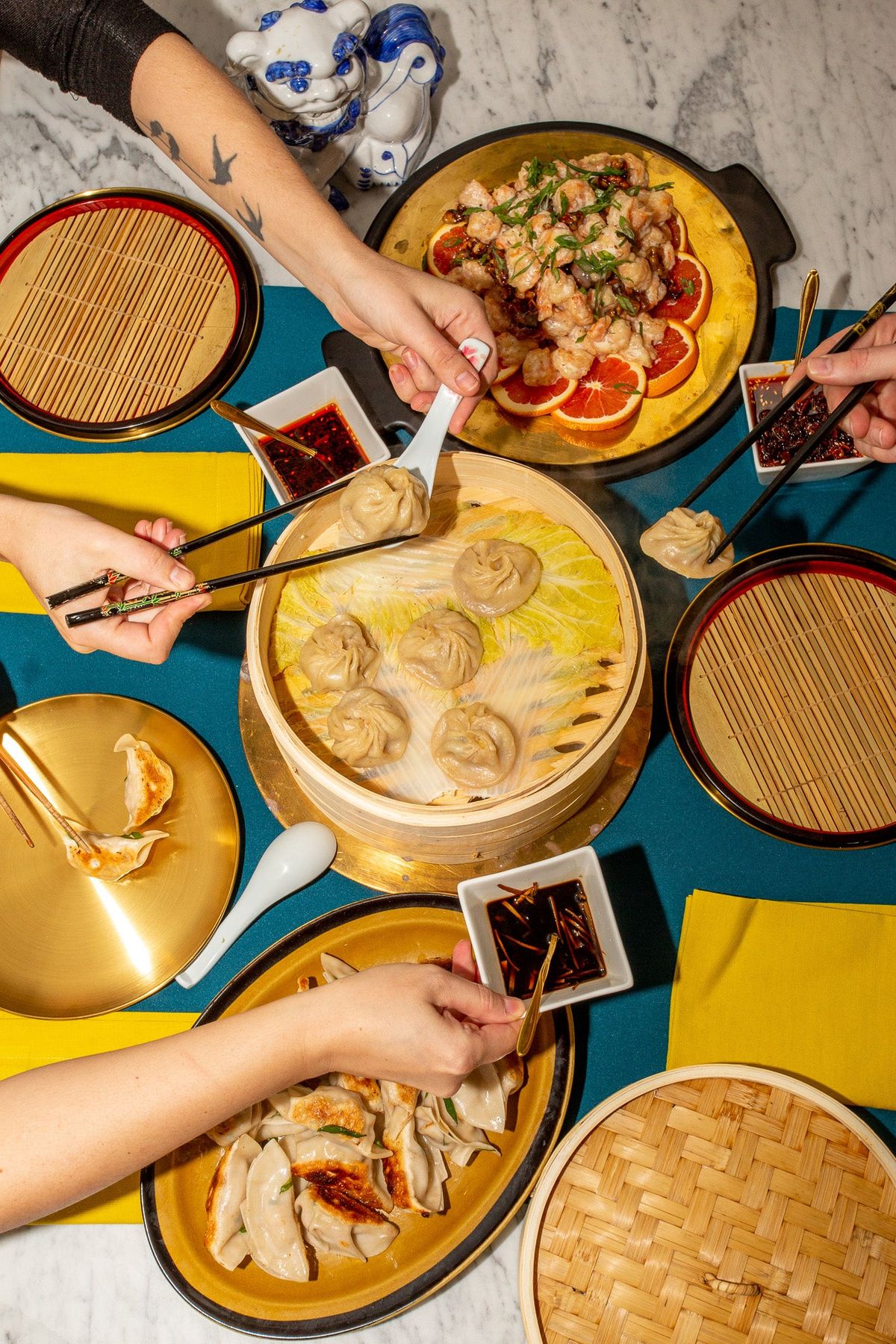 A perfectly styled, untouched table.